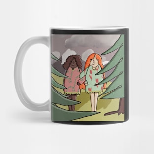 find us in the woods Mug